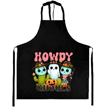 Discover Howdy Ghouls Aprons