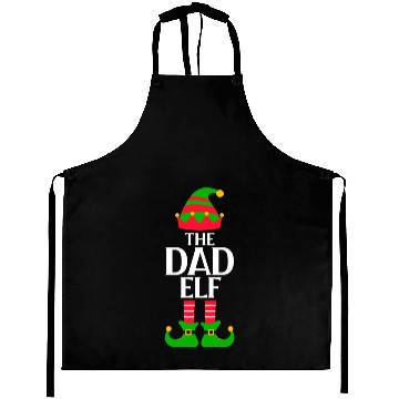 Discover The Dad Elf Christmas Aprons