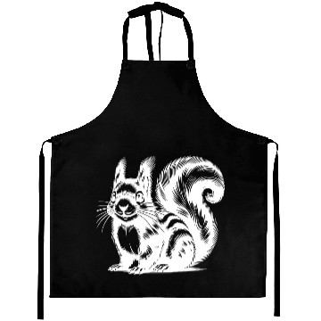 Discover Realistic Squirrel Tattoo Drawing Aprons