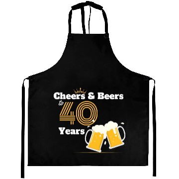 Discover 40th Birthday Aprons