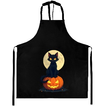 Discover Black Cat Magic Aprons