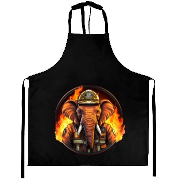 Discover Fireman elephant Aprons