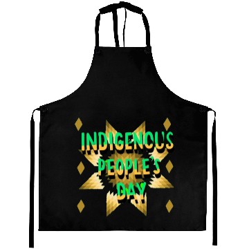 Discover Indigenous People Logos Aprons
