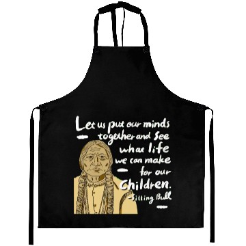 Discover Indigenous People Logos Aprons