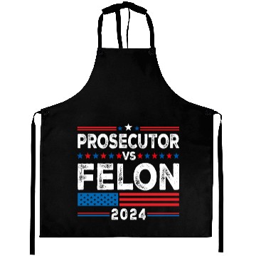 Discover Funny Voting Election 2024 Prosecutor vs Felon Aprons