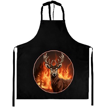 Discover Deer Firefighter Aprons