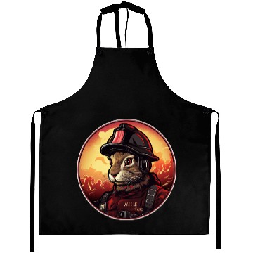 Discover Rabbit Firefighter Aprons