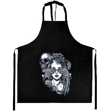 Discover Chicano Street Art Aprons
