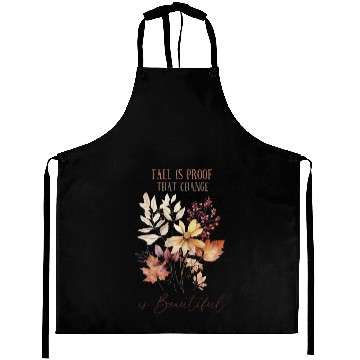 Discover Beautiful Change - Fall Leaves Inspiration Aprons