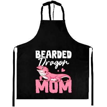Discover Bearded Dragon Mom Lizard Lover Aprons