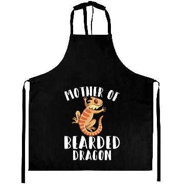 Discover Mother Of Bearded Dragon Lizard Lover Mom Women Aprons