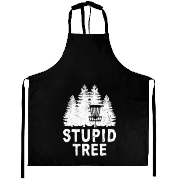Discover Disc Golf Stupid Tree Distressed Frisbee Golf Aprons