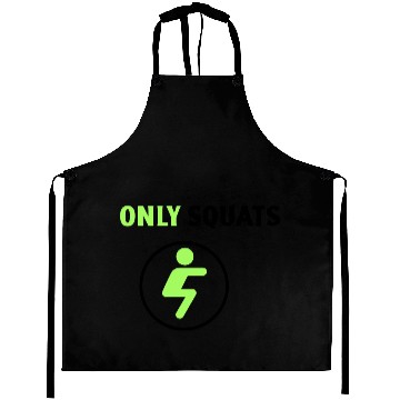 Discover Only Squats Icon Aprons