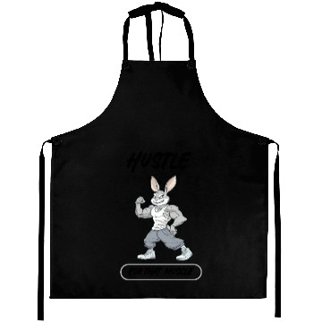 Discover Hustle For That Muscle Bunny Aprons