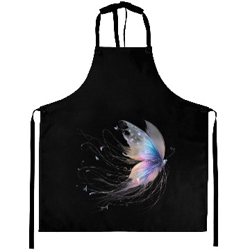 Discover Magical Colorful Butterfly Design Aprons