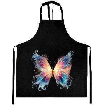 Discover Vibrant Magical Butterfly Design Aprons