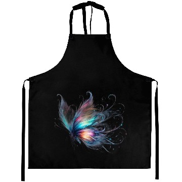 Discover Magical Colorful Butterfly Design Aprons