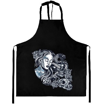 Discover Blessed Chicano Vintage Street Art Graphic Aprons