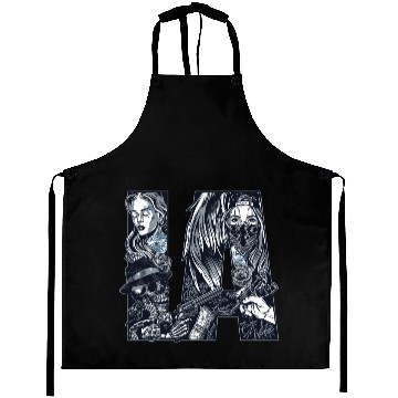 Discover LA Chicano Cholo Los Angeles Aprons