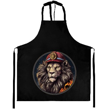 Discover Lion Firefighter Aprons