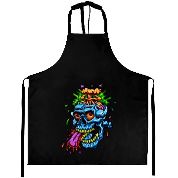 Discover Zombie Head Aprons