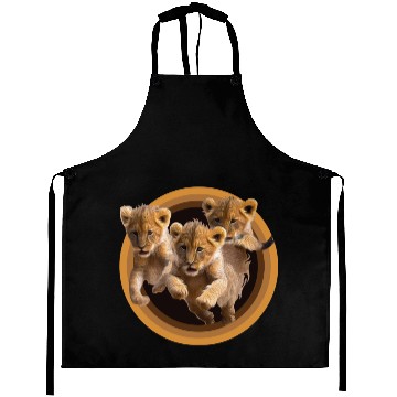 Discover Kittens, Lion cubs Aprons