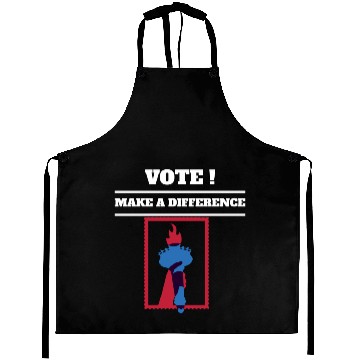 Discover Vote For Liberty and Freedom Aprons