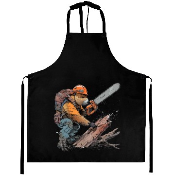 Discover Beaver Lumberjack Chainsaw Aprons