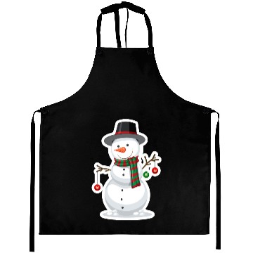 Discover the white snowmen Aprons