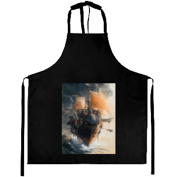 Discover Steam Punk Ship Aprons