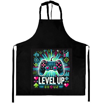Discover game level up Aprons
