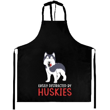 Discover Siberian Husky Dog Easily Distracted By Huskies Aprons