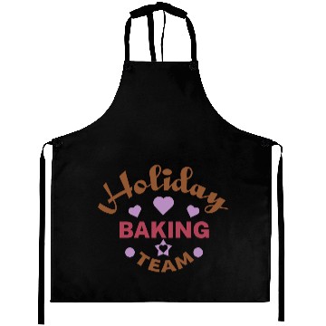 Discover Holidays baking team Aprons