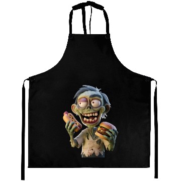 Discover zombie eating Aprons