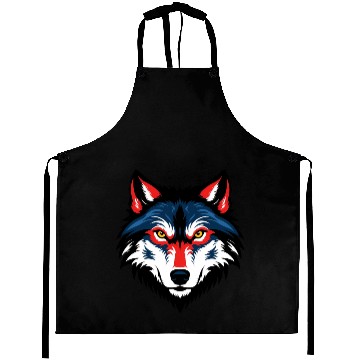 Discover wolf - Eyes of the Wild Aprons