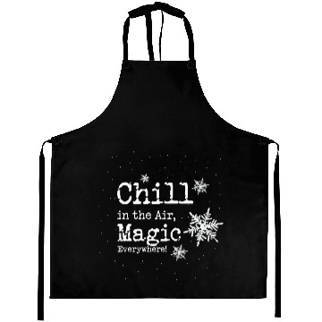 Discover Chill in the Air, Magic Everywhere! Aprons