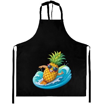 Discover Pineapple Surfer Aprons