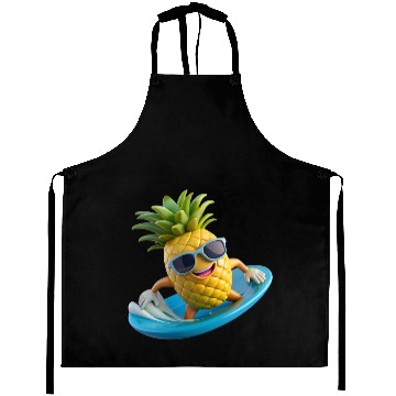 Discover Pineapple Surfer Aprons