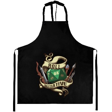Discover Roll Initiative Adventure Magic Dungeon Aprons