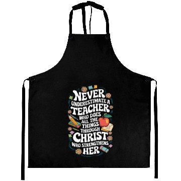 Discover Things Through Christ Education Educator Teach Aprons