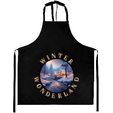 Discover Winter Wonderland Aprons