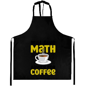 Discover Will Give Math Advice For Coffee Aprons