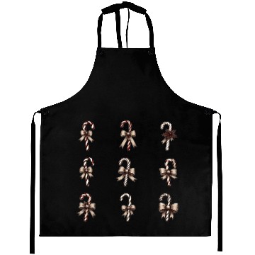 Discover christmas cheer candy cane Aprons