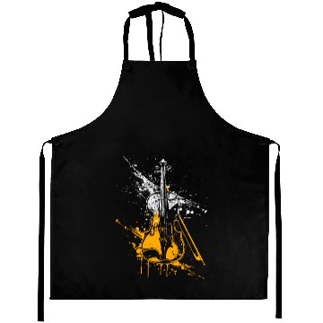 Discover Violin Graffiti Aprons