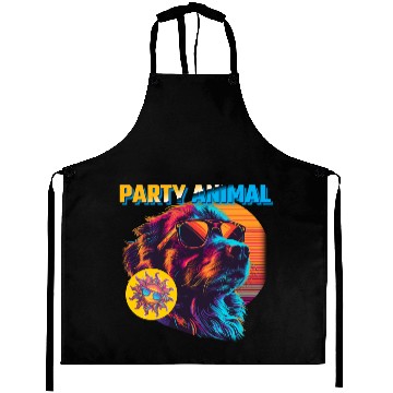 Discover Party Animal Vintage Aprons