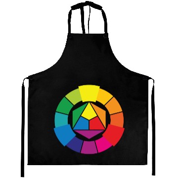 Discover Color Wheel Artist Creative Colors Art Aprons