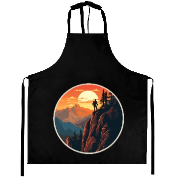 Discover Hiking Nature Vacation Aprons