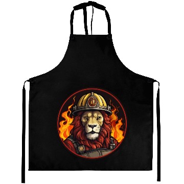Discover Lion Firefighter Aprons