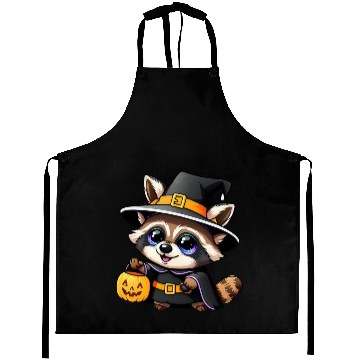 Discover Witchy Raccoon Aprons
