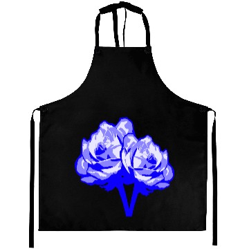 Discover Two Beautiful Rose Blossom Leaf 2 Roses Bouquet Aprons